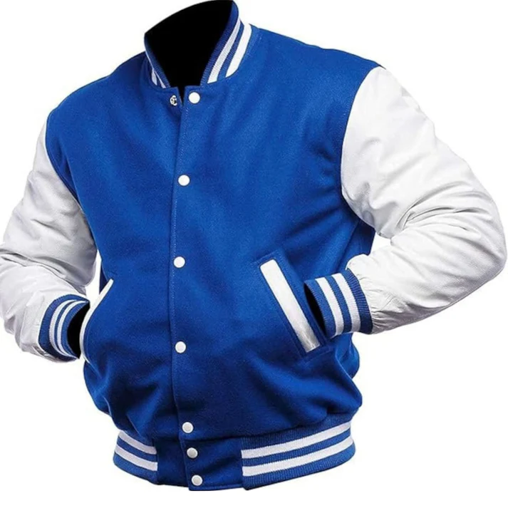 Men's Leather Varsity Jacket