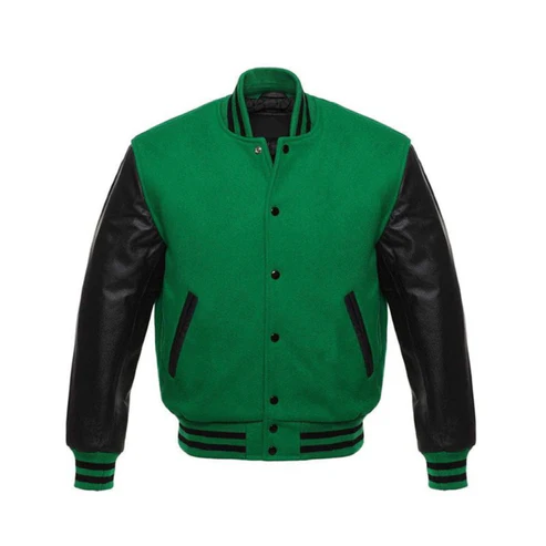 Men's Leather Varsity Jacket