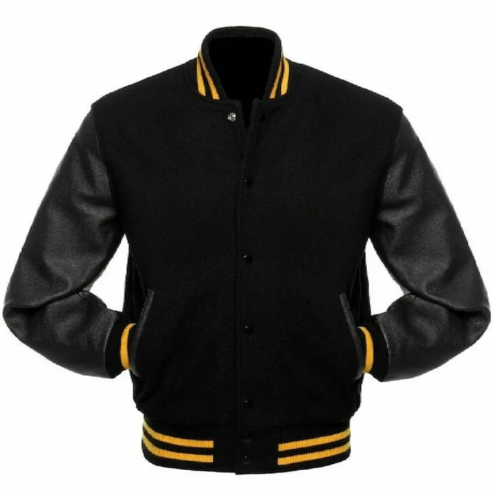 Men's Leather Varsity Jacket